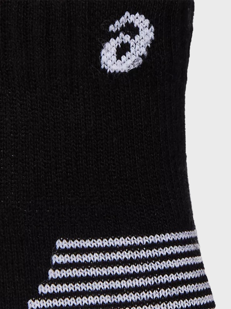 Носки Asics 2PPK CUSHION RUN QUARTER SOCK черные 3013A800-002 изображение 5
