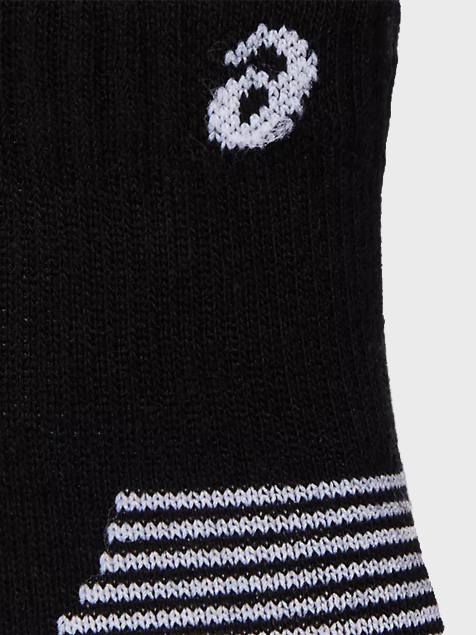 Шкарпетки Asics 2PPK CUSHION RUN QUARTER SOCK чорні 3013A800-002 — фото 5