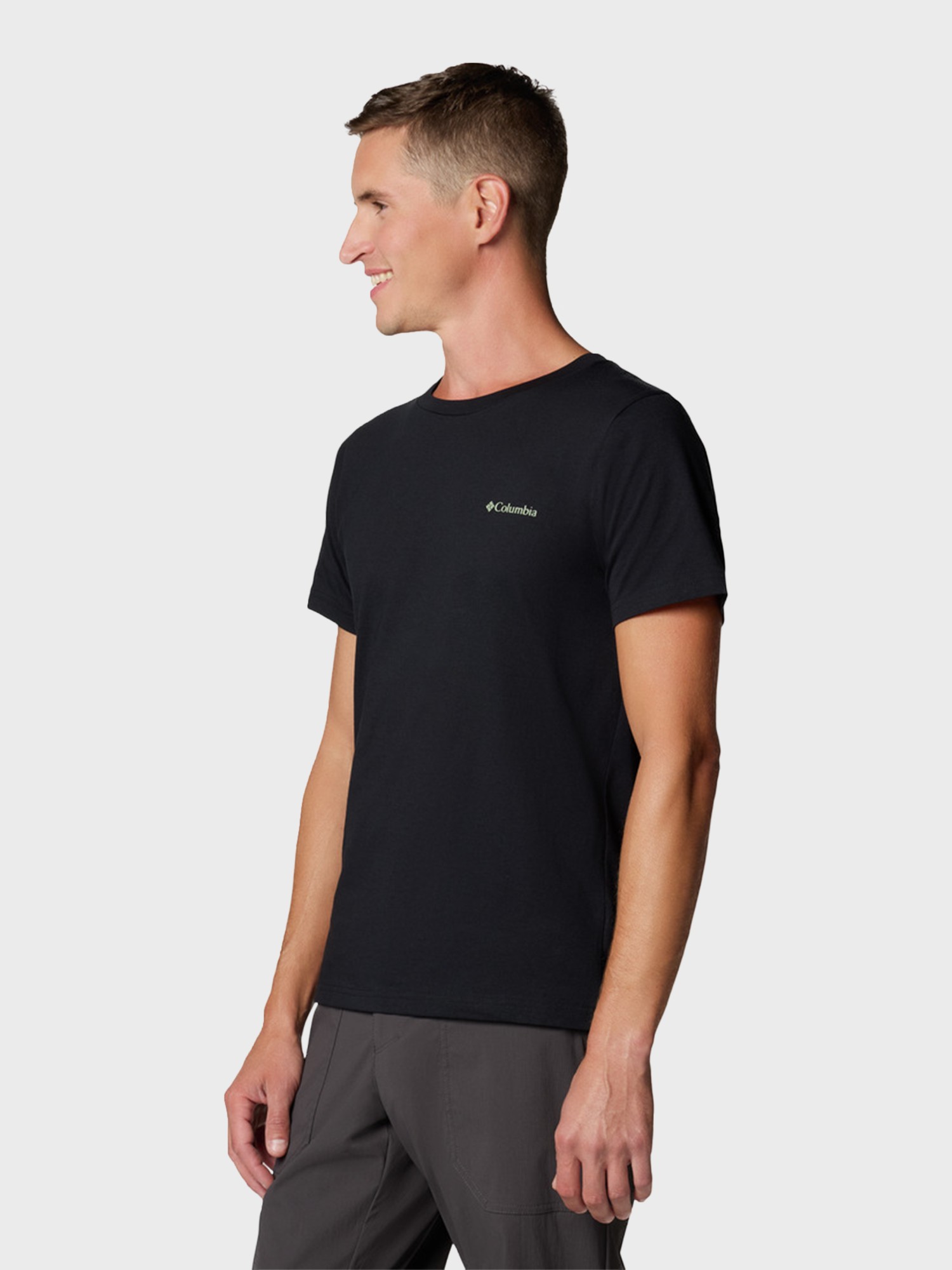 Футболка мужская Columbia Rapid Ridge™ Back Graphic Tee II черная 1934821-004 изображение 3