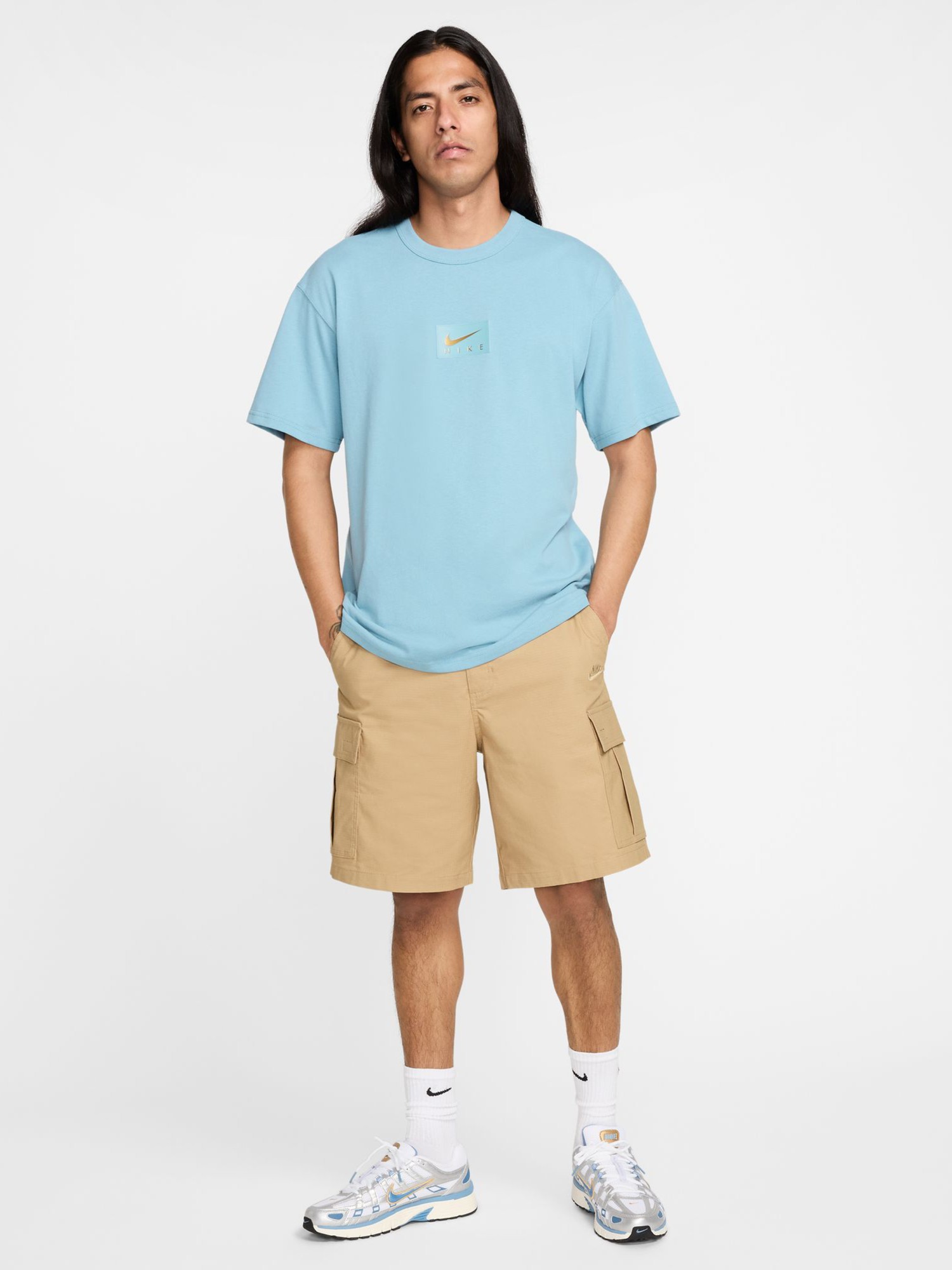 Шорти чоловічі Nike M NK CLUB WVN CARGO SHORT бежеві FN3517-297 изображение 8