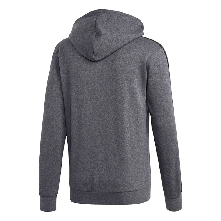 Толстовка мужская Adidas E 3S Fz Fl серая DX2528 изображение 2