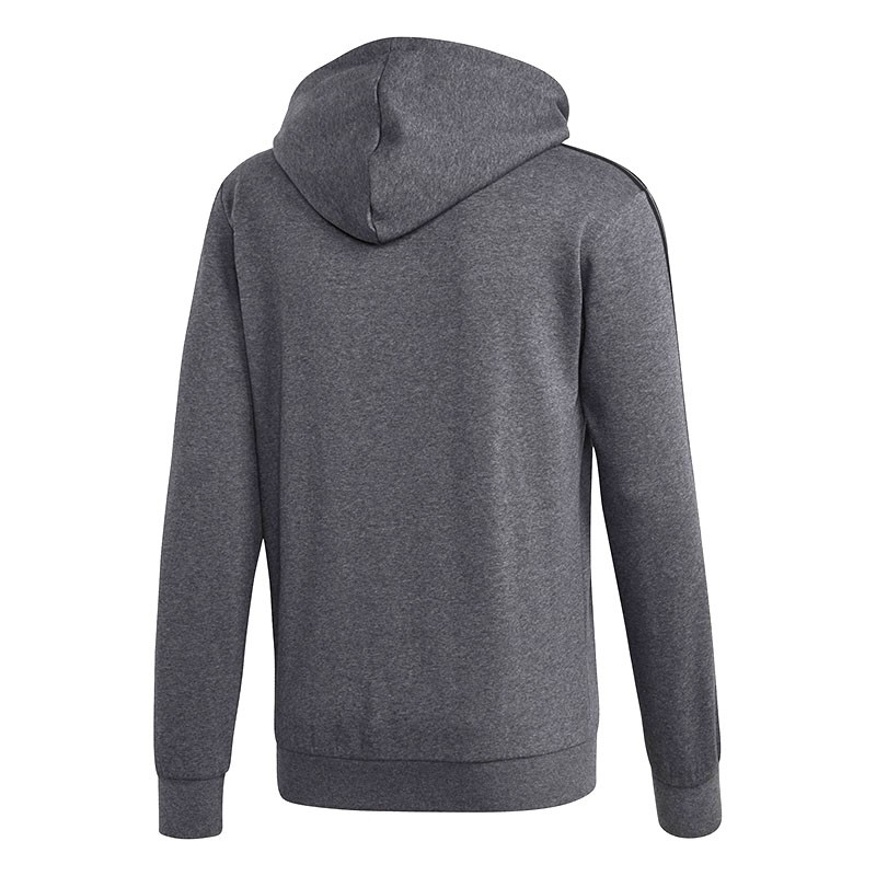 Толстовка мужская Adidas E 3S Fz Fl серая DX2528 — фото 2 — Sport City Толстовка мужская Adidas E 3S Fz Fl серая DX2528 — фото 2
