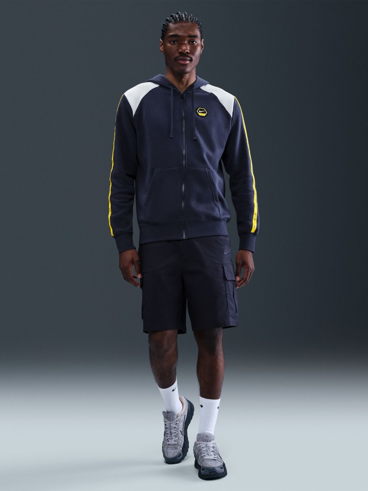 Толстовка чоловіча Nike M NSW CS HOODY FLC BB темно-синя IH4285-410 изображение 2