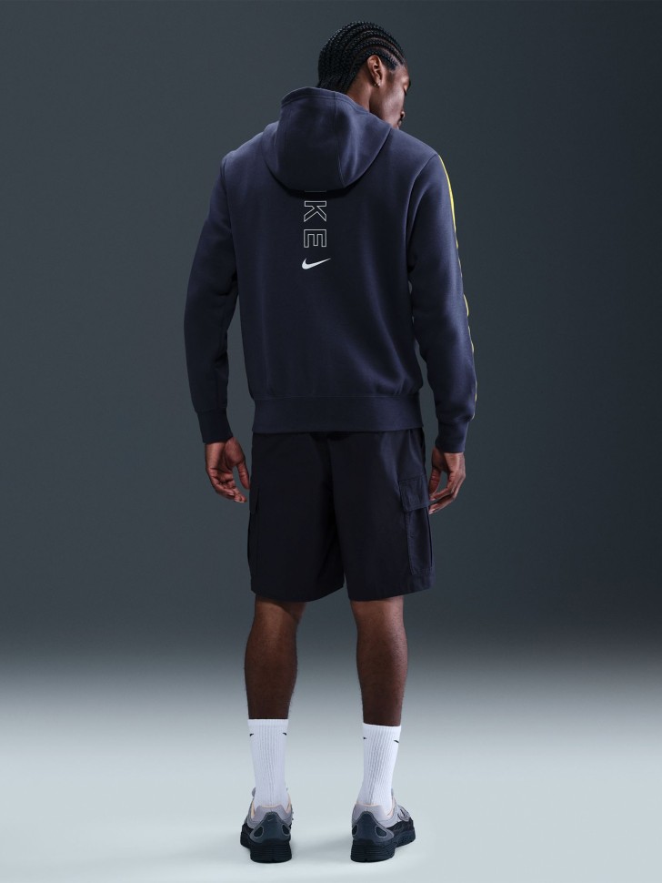 Толстовка чоловіча Nike M NSW CS HOODY FLC BB темно-синя IH4285-410 изображение 3