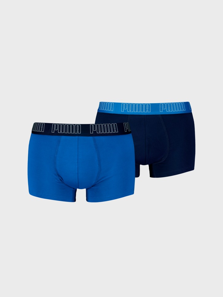 Боксери чоловічі Puma MEN EVERYDAY TRUNK 2P мультиколір 93832104 изображение 2