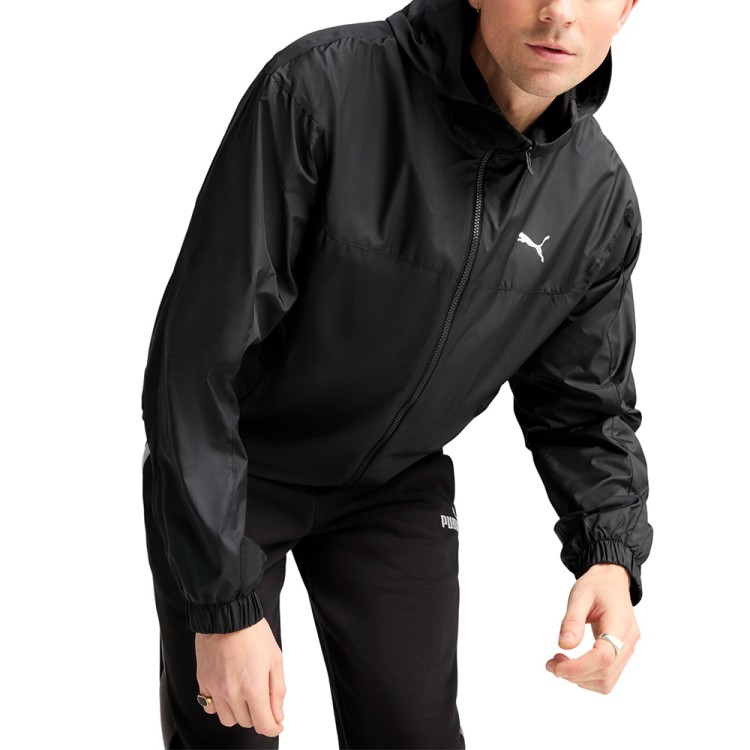 Ветровка мужская Puma ESS Relaxed Windbreaker черная 68462601 изображение 1