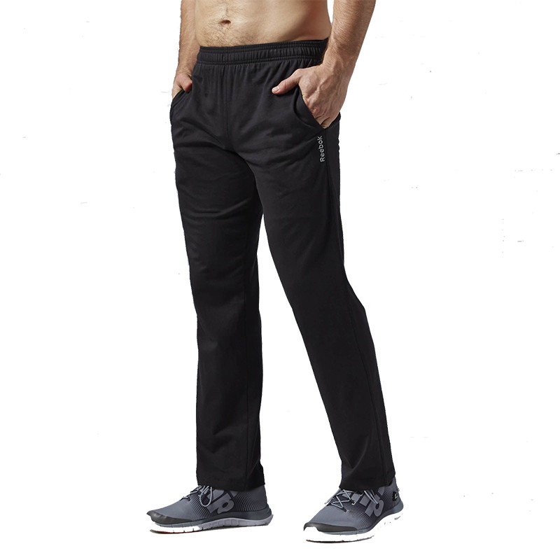 Брюки мужские Reebok EL JERS OH PANT черные AJ3106