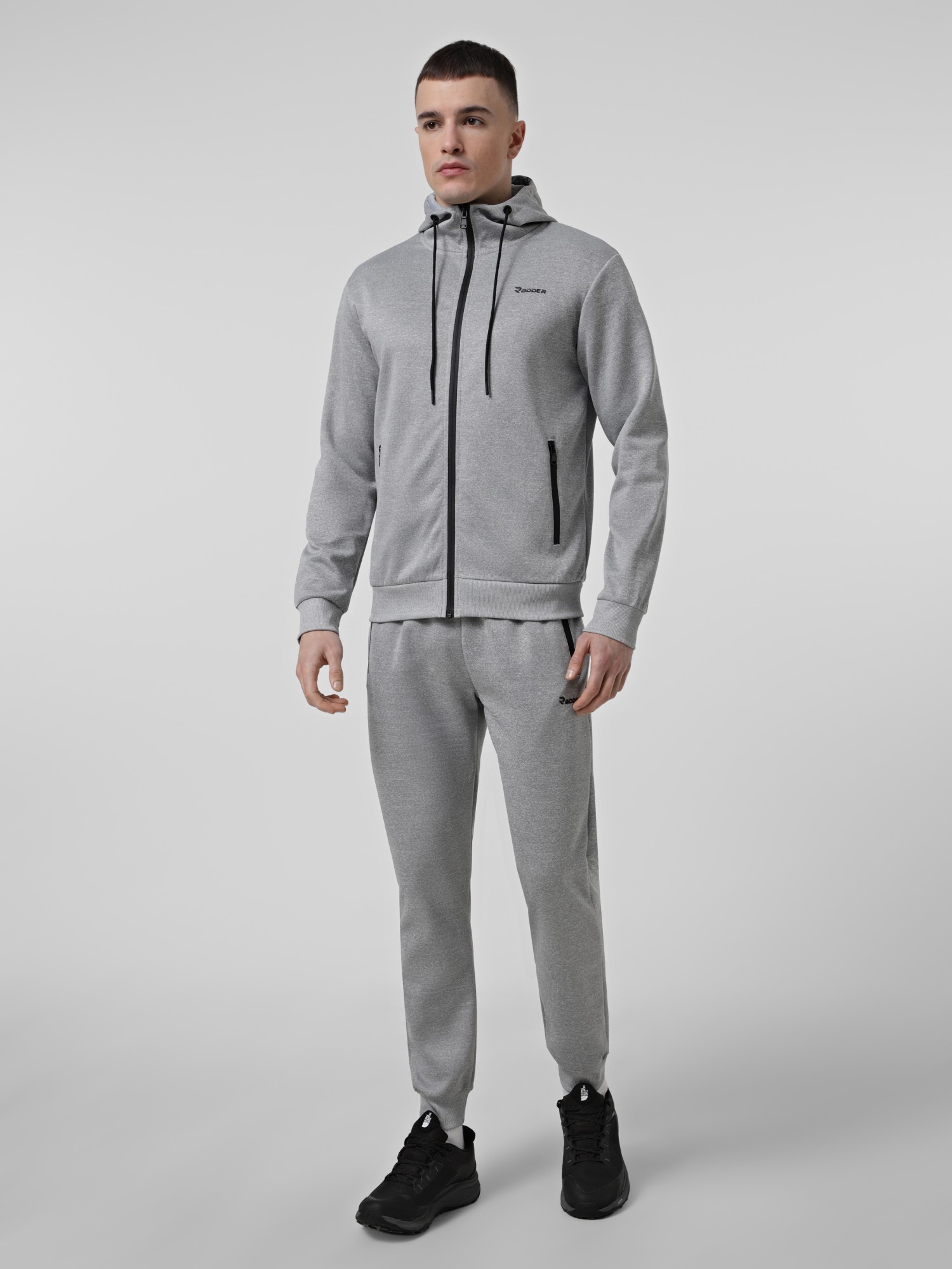 Толстовка мужская Radder Cravix серая 122618-011 изображение 6