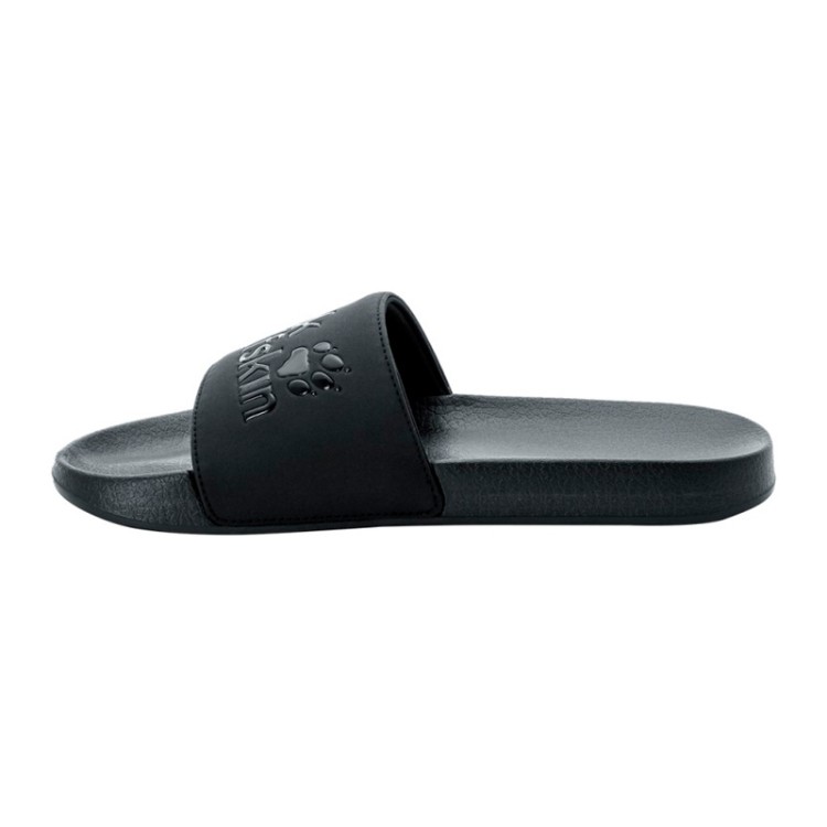 Шлепанцы мужские Jack Wolfskin Slider M черные 4044821-6053 изображение 1