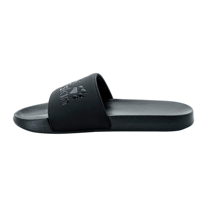 Шлепанцы мужские Jack Wolfskin Slider M черные 4044821-6053 изображение 1