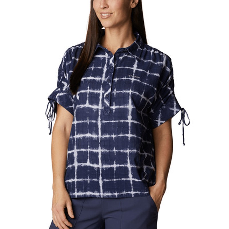 Сорочка жіноча Columbia Camp Henry ™ III SS Shirt темно-синя 1933411-466 — фото 1