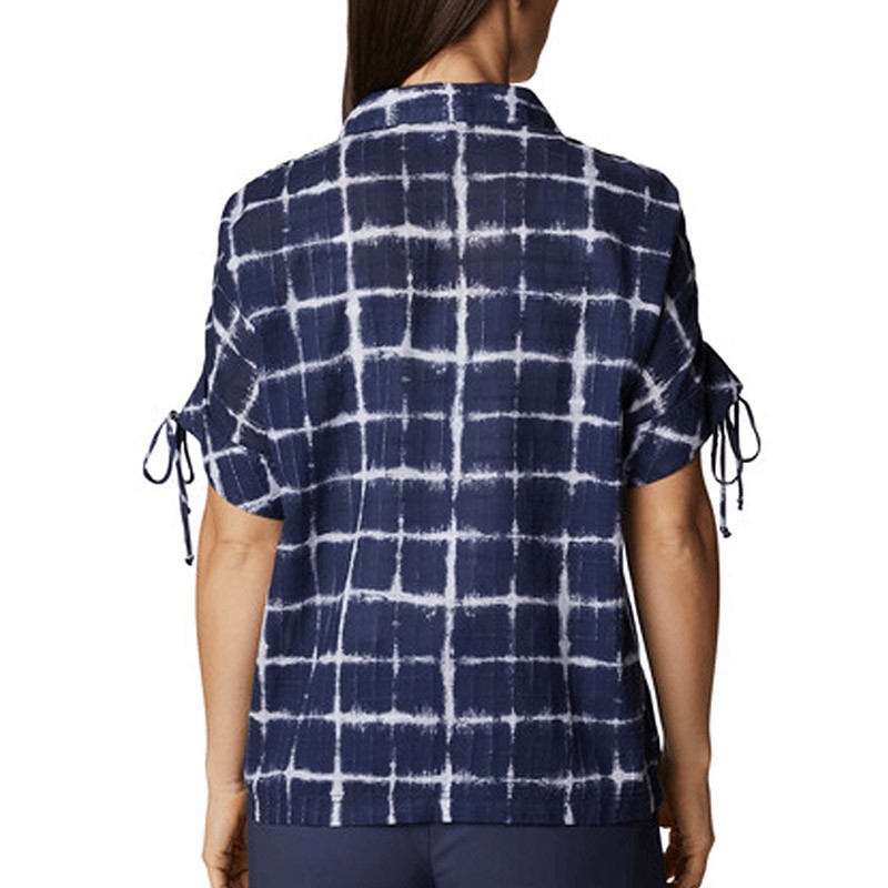 Сорочка жіноча Columbia Camp Henry ™ III SS Shirt  темно-синя 1933411-466 изображение 2