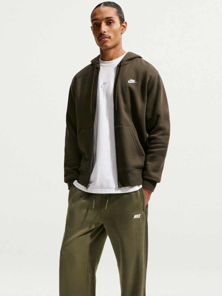 Брюки мужские Nike M NK CLUB VARSITY OH PANT хаки IO1373-222 изображение 6