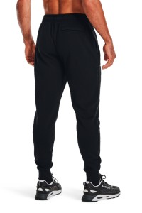 Брюки мужские Under Armour Ua Rival Flc Signature Jgr черные 1366366-001 изображение 3