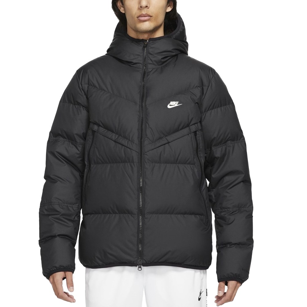 Куртка мужская Nike M Nsw Sf Windrunner Hd Jkt черная DD6795-010 изображение 1