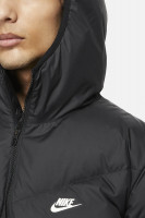 Куртка мужская Nike M Nsw Sf Windrunner Hd Jkt черная DD6795-010 изображение 4