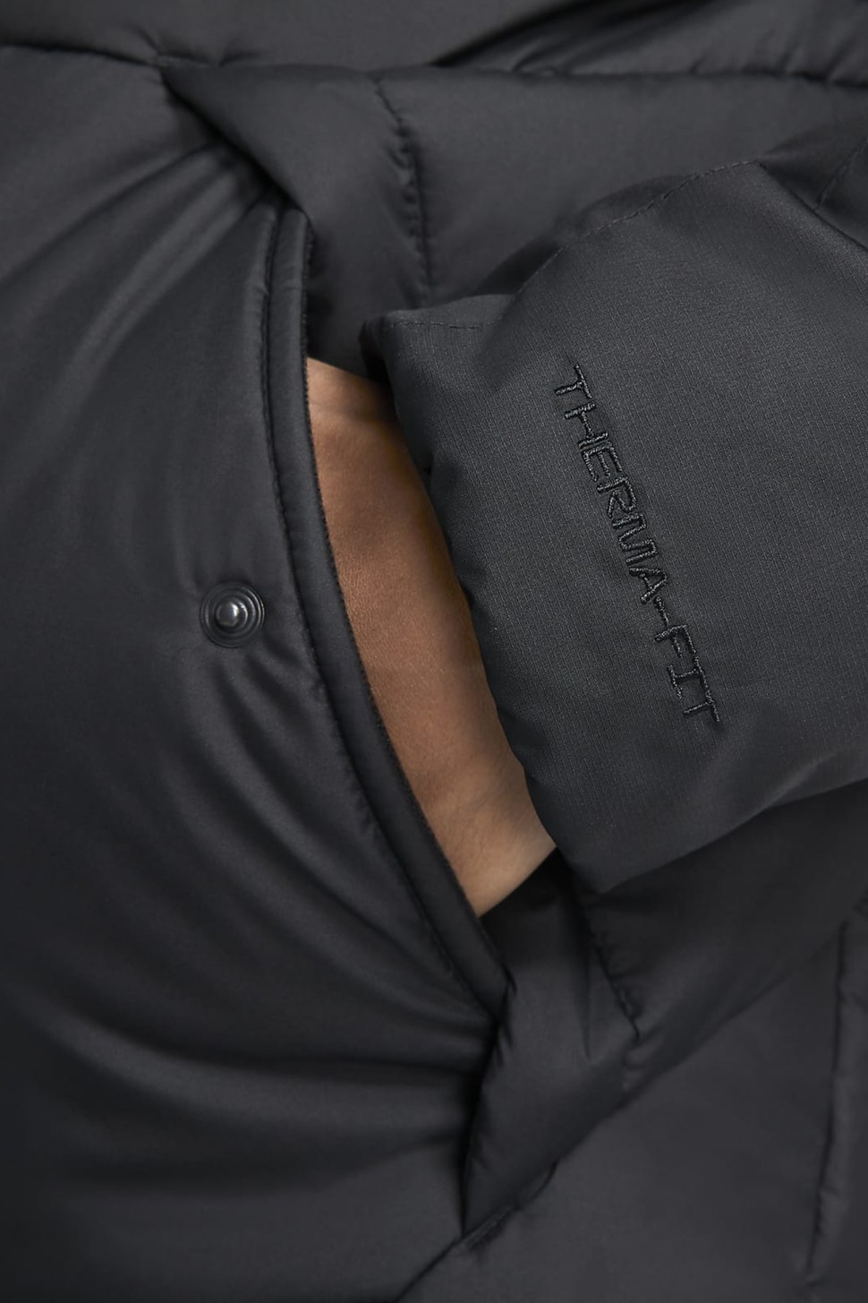 Куртка чоловіча Nike M Nsw Tf Rpl Legacy Hd Jkt чорна DD6857-010 — фото 5