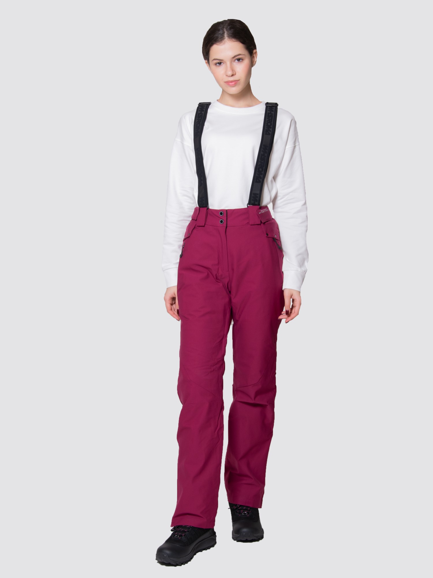 Брюки женские WHS красные 561204-650 изображение 2