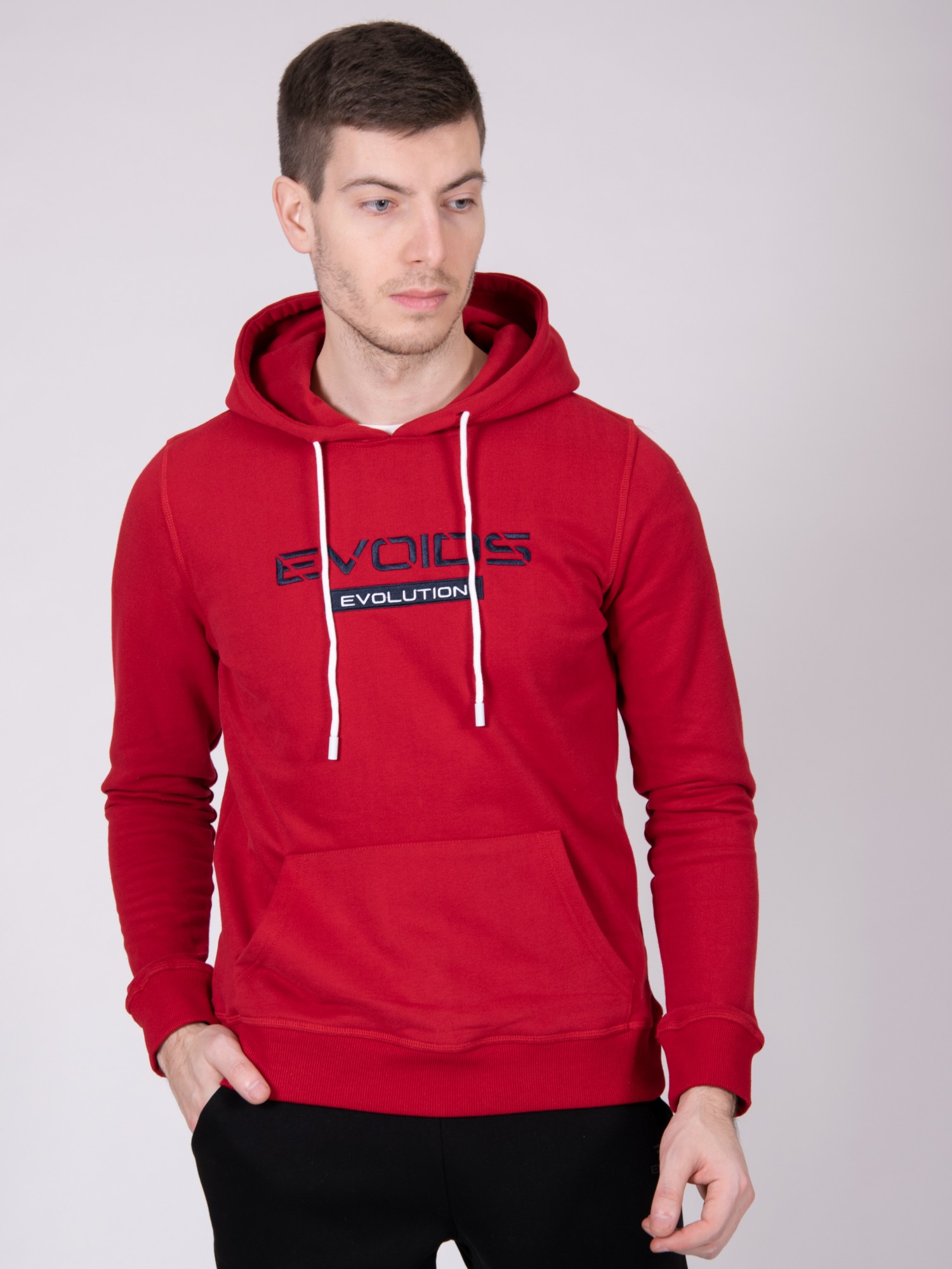 Толстовка мужская Evoids Pavon красная 552241-650 изображение 2