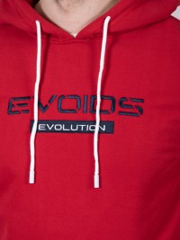 Толстовка мужская  Evoids Pavon красная 552241-650 изображение 3