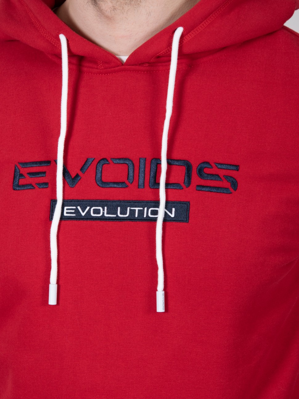 Толстовка чоловіча Evoids Pavon червона 552241-650 — фото 3