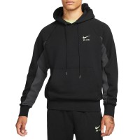 Толстовка чоловіча Nike M Nsw Nike Air Ft Po Hoodie чорна DQ4207-011 изображение 1
