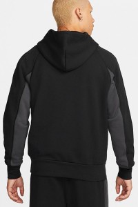 Толстовка чоловіча Nike M Nsw Nike Air Ft Po Hoodie чорна DQ4207-011 изображение 4