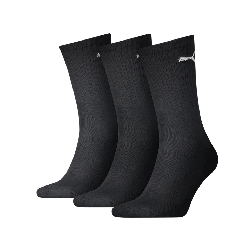 Шкарпетки Puma Sport Crew Lightweight чорні 90794001 — фото 2