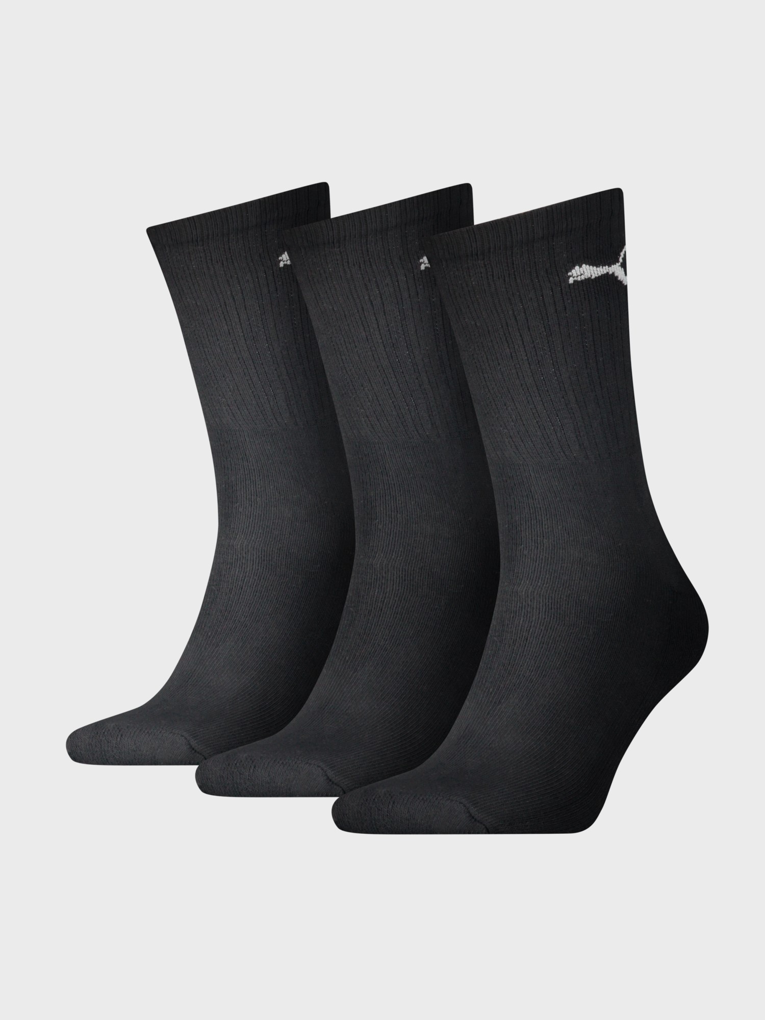 Шкарпетки Puma Sport Crew Lightweight чорні 90794001 изображение 3