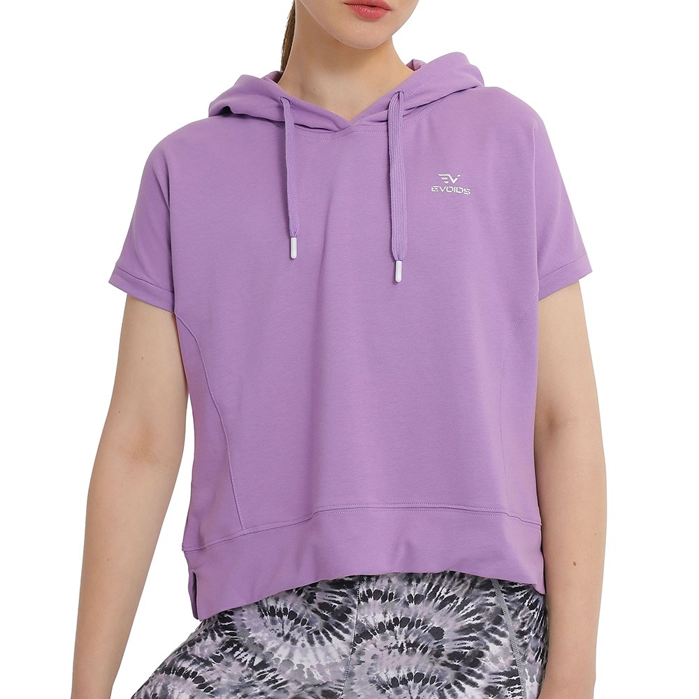 Толстовка женская Evoids Crosby сиреневая 552332-500