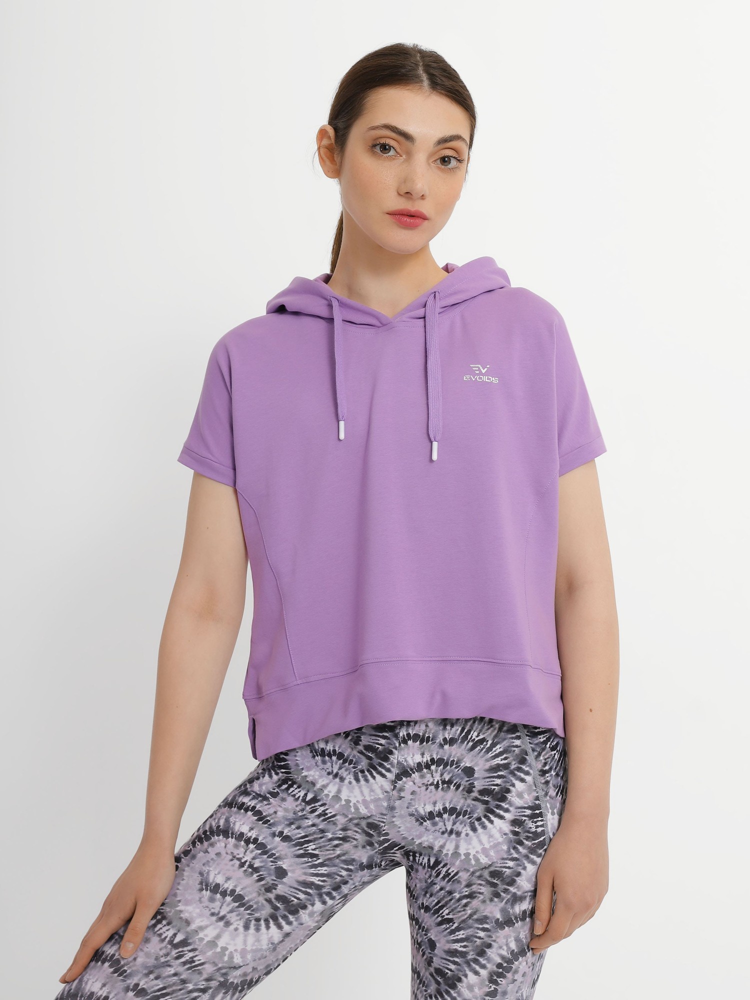 Толстовка жіноча Evoids Crosby бузкова 552332-500 изображение 2