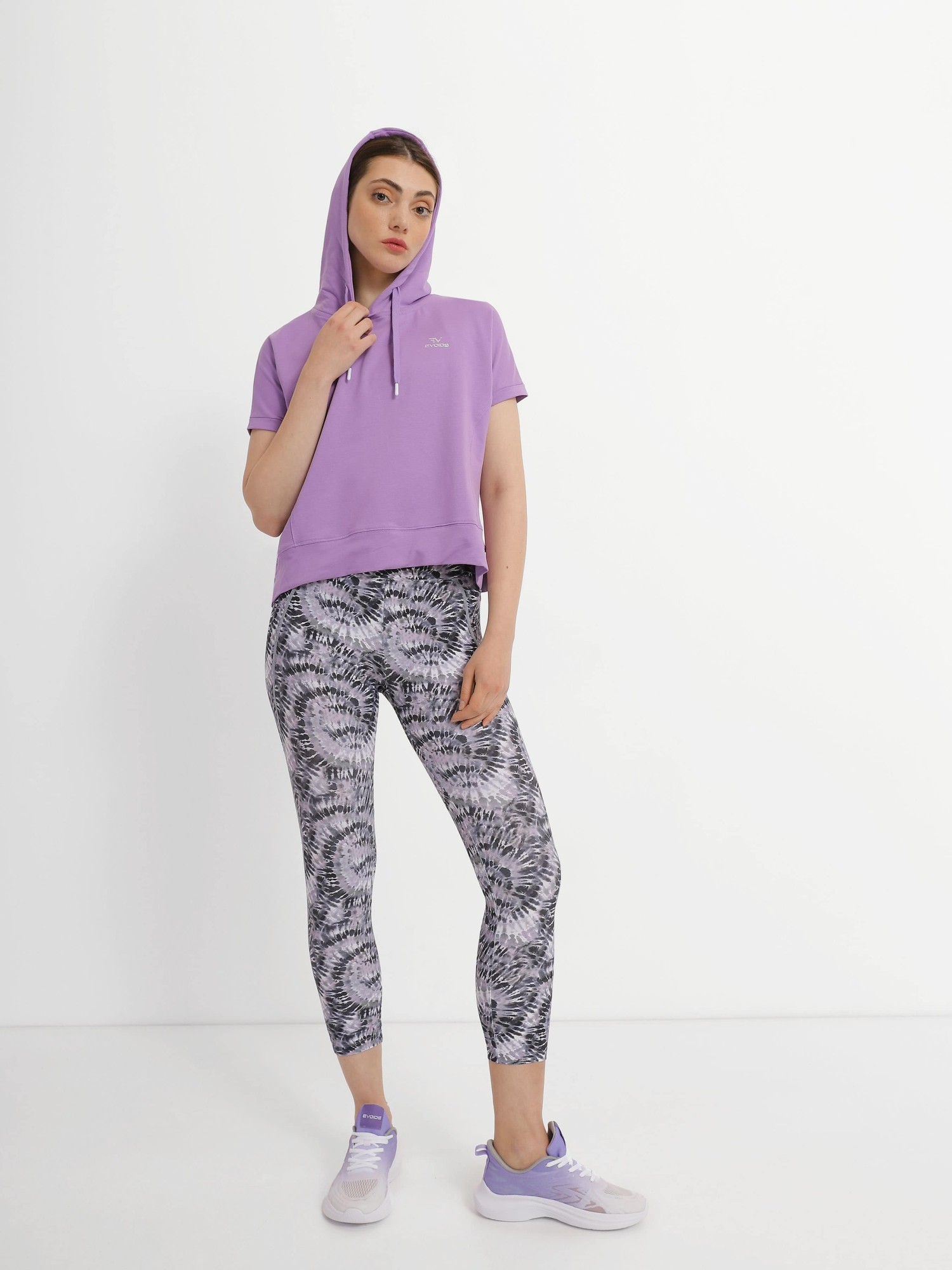 Толстовка жіноча Evoids Crosby бузкова 552332-500 изображение 3