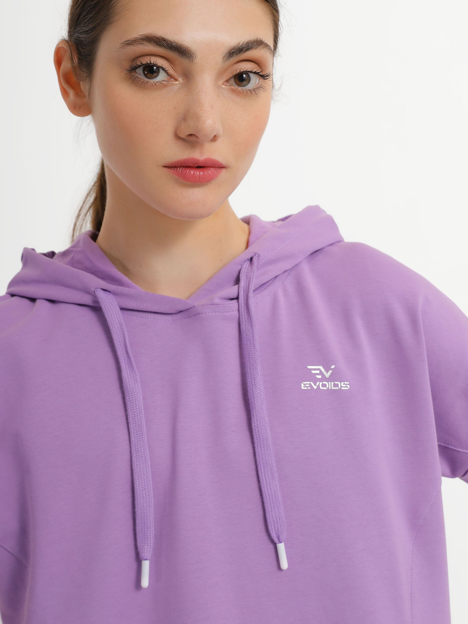 Толстовка жіноча Evoids Crosby бузкова 552332-500 изображение 4