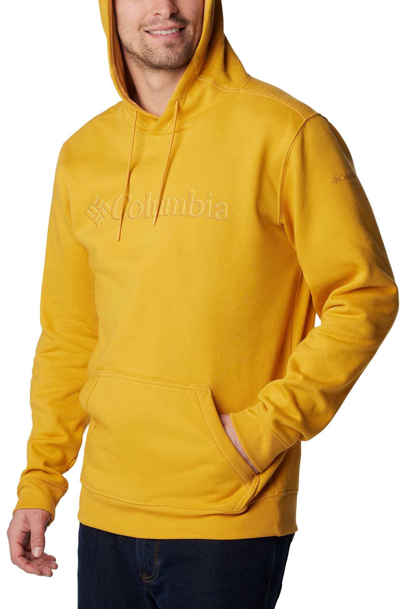 Худи мужское Columbia CSC Basic Logo™ II Hoodie оранжевое 1681661-756 изображение 4