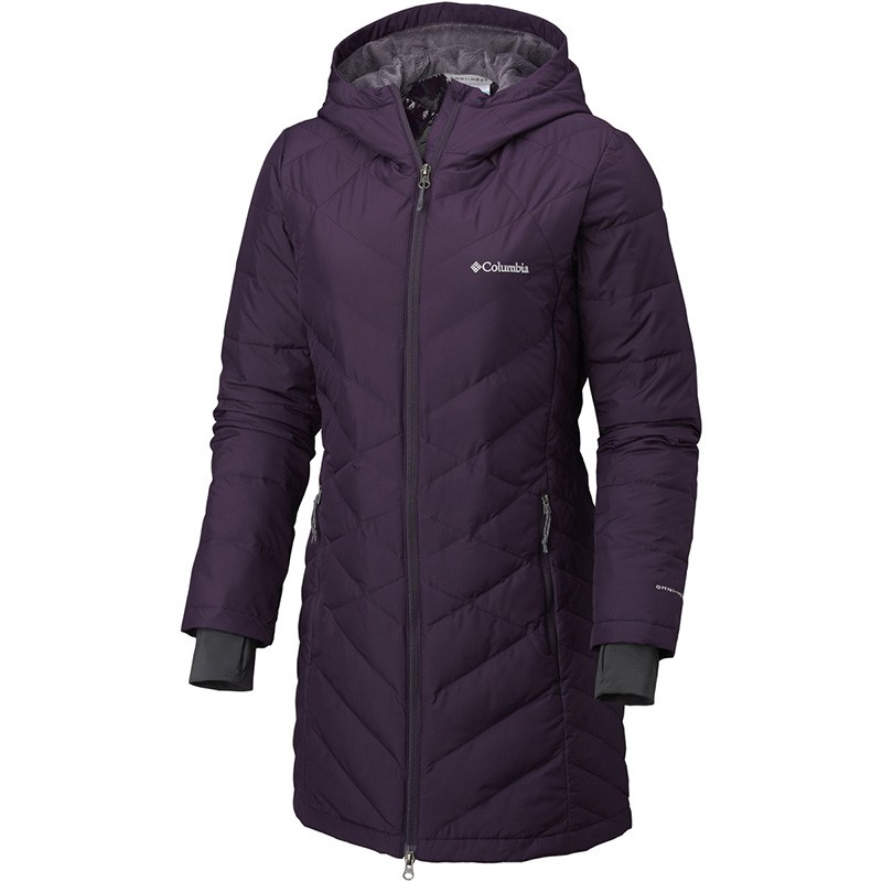 Куртка женская Columbia Heavenly Long Hdd Jacket фиолетовая 1738161-506