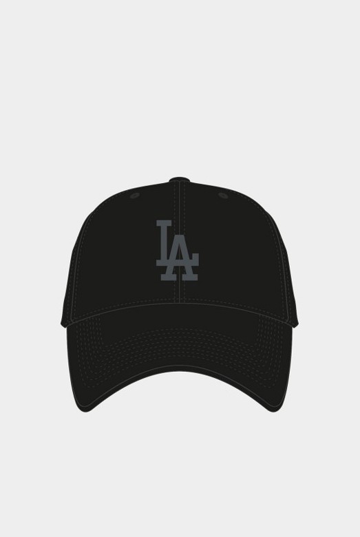 Кепка 47 Brand MLB LOS ANGELES DODGERS TONAL черная TCMSP12CTP-BK изображение 2