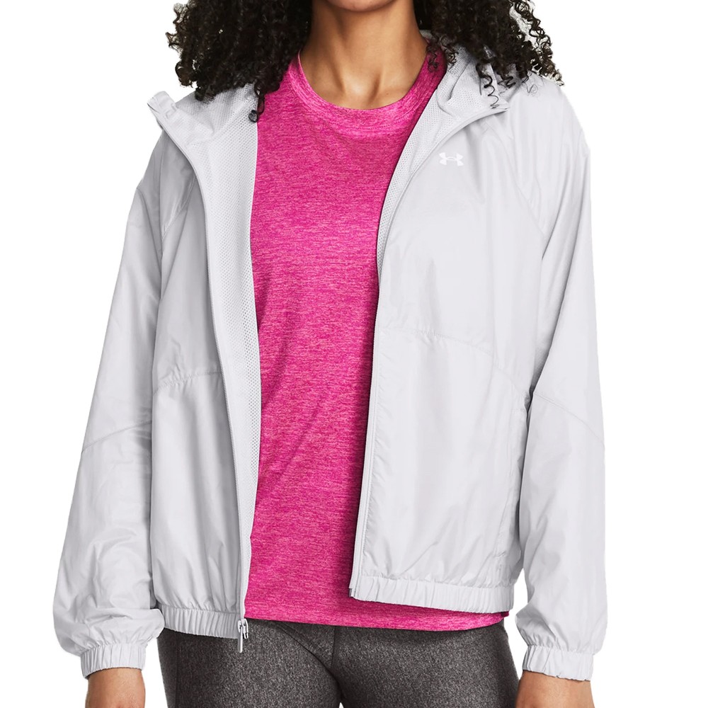 Ветровка женская Under Armour UA SPORT WINDBREAKER JKT серая 1382698-014 изображение 1