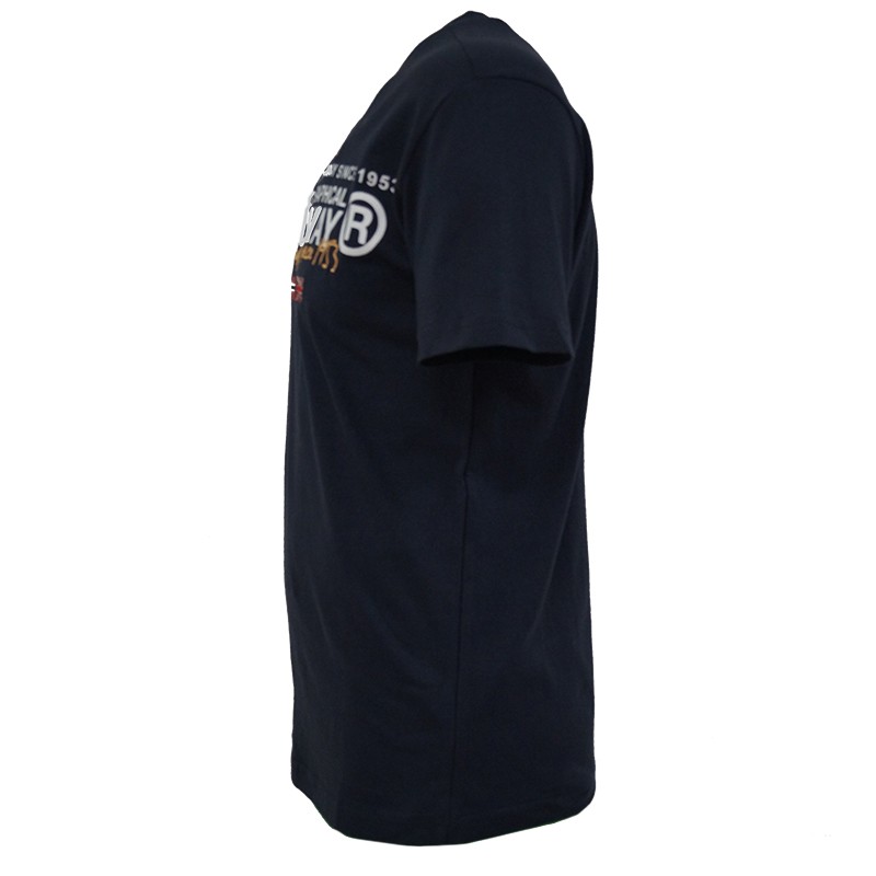 Футболка мужская Geographical Norway синяя SR111-450 — фото 3 — Sport City Футболка мужская Geographical Norway синяя SR111-450 — фото 3