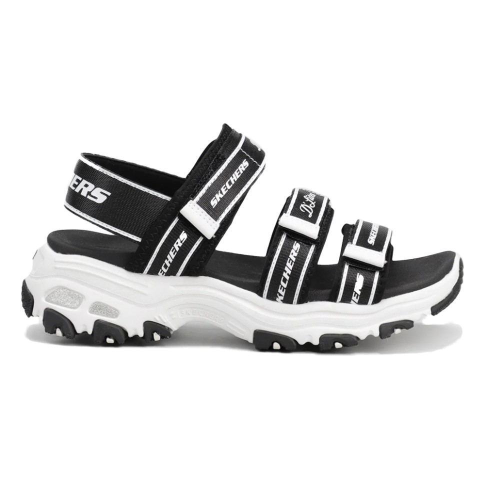 Сандалі дитячі Skechers D'Lites чорні 664167L BLK — фото 1