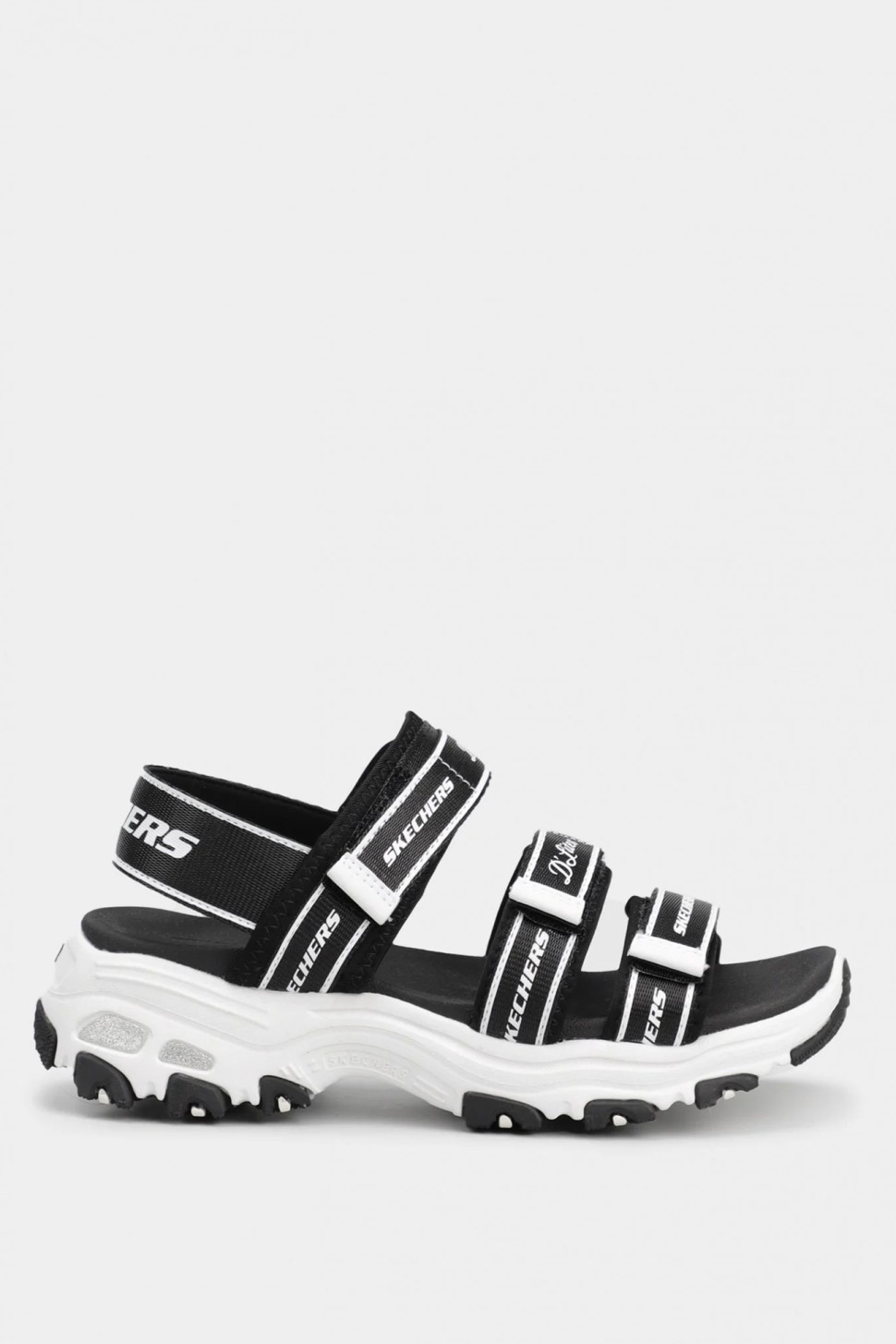 Сандалі дитячі Skechers D'Lites чорні 664167L BLK — фото 2