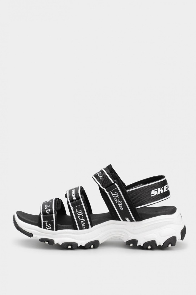 Сандалії дитячі Skechers D'Lites чорні 664167L BLK изображение 3