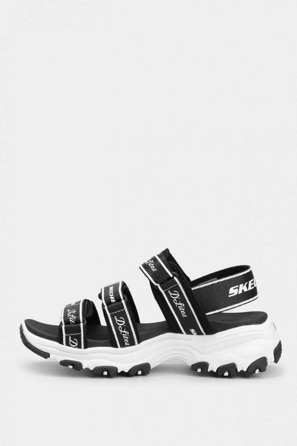 Сандалі дитячі Skechers D'Lites чорні 664167L BLK — фото 3