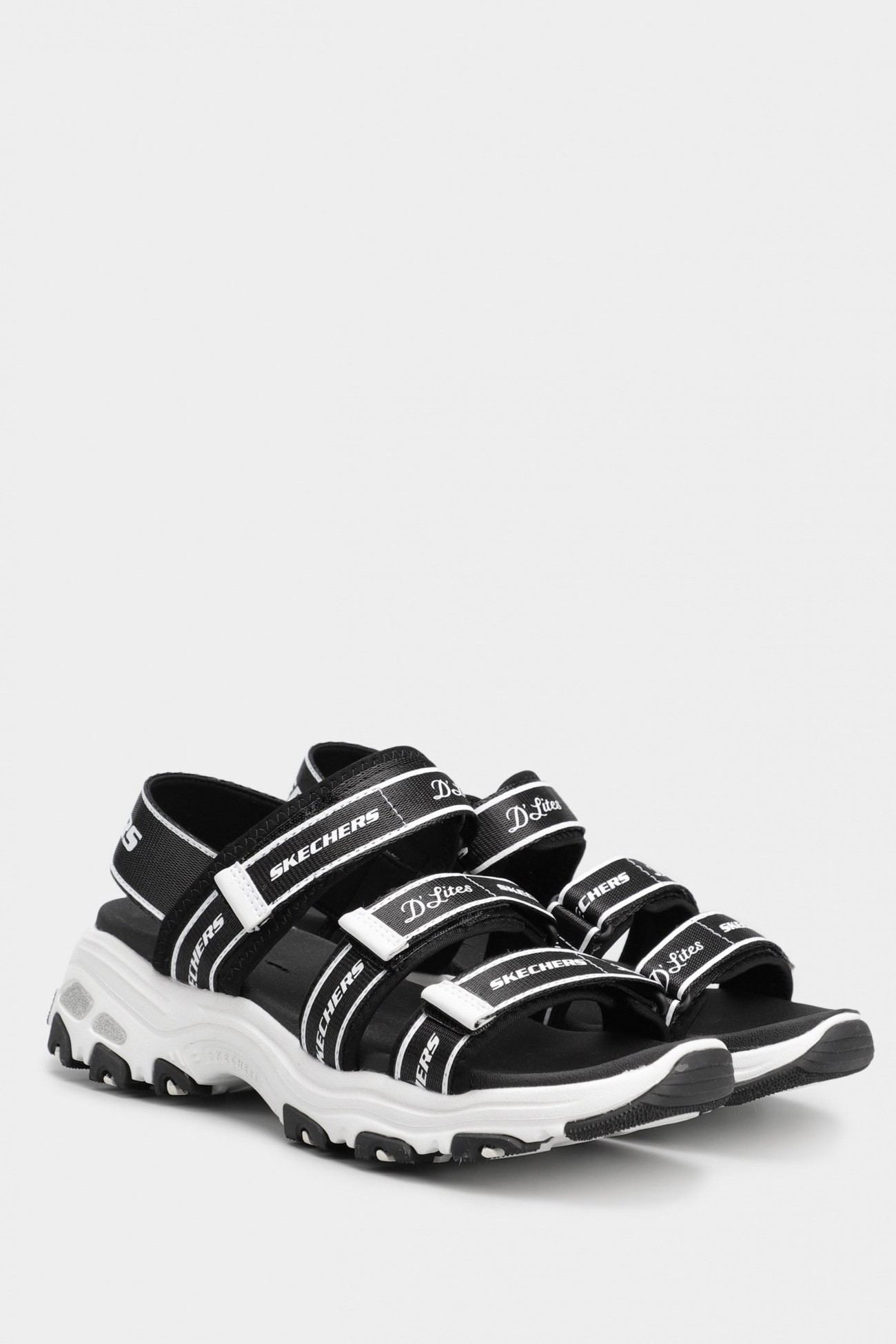 Сандали детские Skechers D'Lites черные 664167L BLK изображение 4