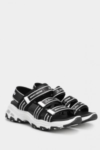 Сандалії дитячі Skechers D'Lites чорні 664167L BLK изображение 4