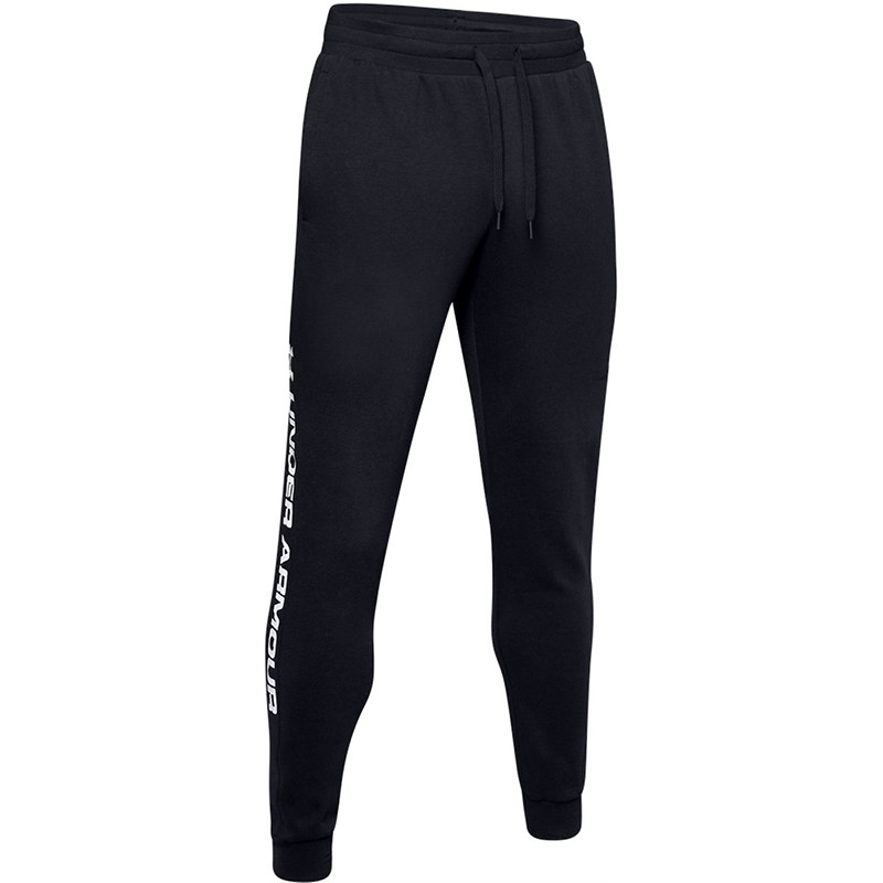 Брюки мужские Under Armour RIVAL FLEECE WORDMARK LOGO JOGGER черные 1345634-001 — Sport City Брюки мужские Under Armour RIVAL FLEECE WORDMARK LOGO JOGGER черные 1345634-001