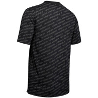 Футболка мужская Under Armour UNSTOPPABLE WORDMARK TEE черная 1345563-001 изображение 2