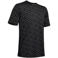 Футболка мужская Under Armour UNSTOPPABLE WORDMARK TEE черная 1345563-001 изображение 1