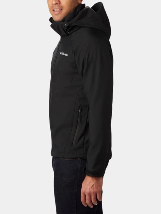 Куртка чоловіча Columbia Cascade Ridge™ III Softshell чорна 2090411-010 — фото 4