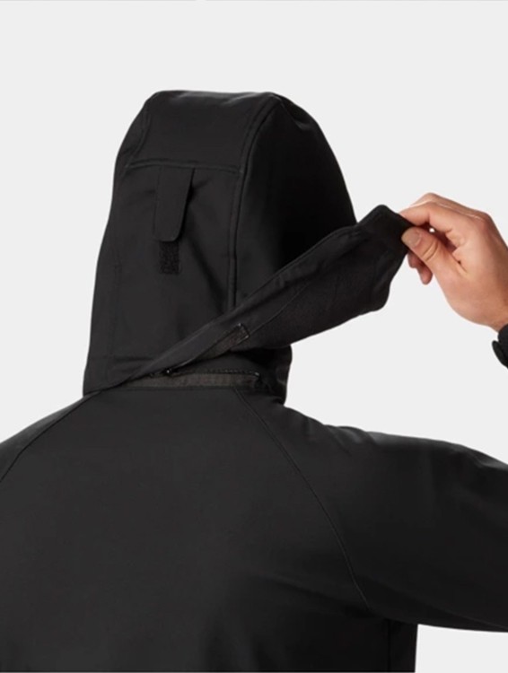 Куртка мужская Columbia Cascade Ridge™ III Softshell черная 2090411-010 изображение 6