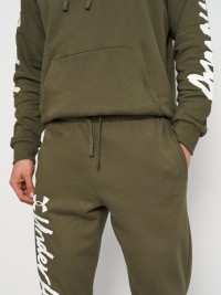 Штани чоловічі Under Armour UA Rival Fleece Graphic Jgrs оливкові 1379776-390 изображение 5